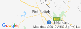 Piet Retief map